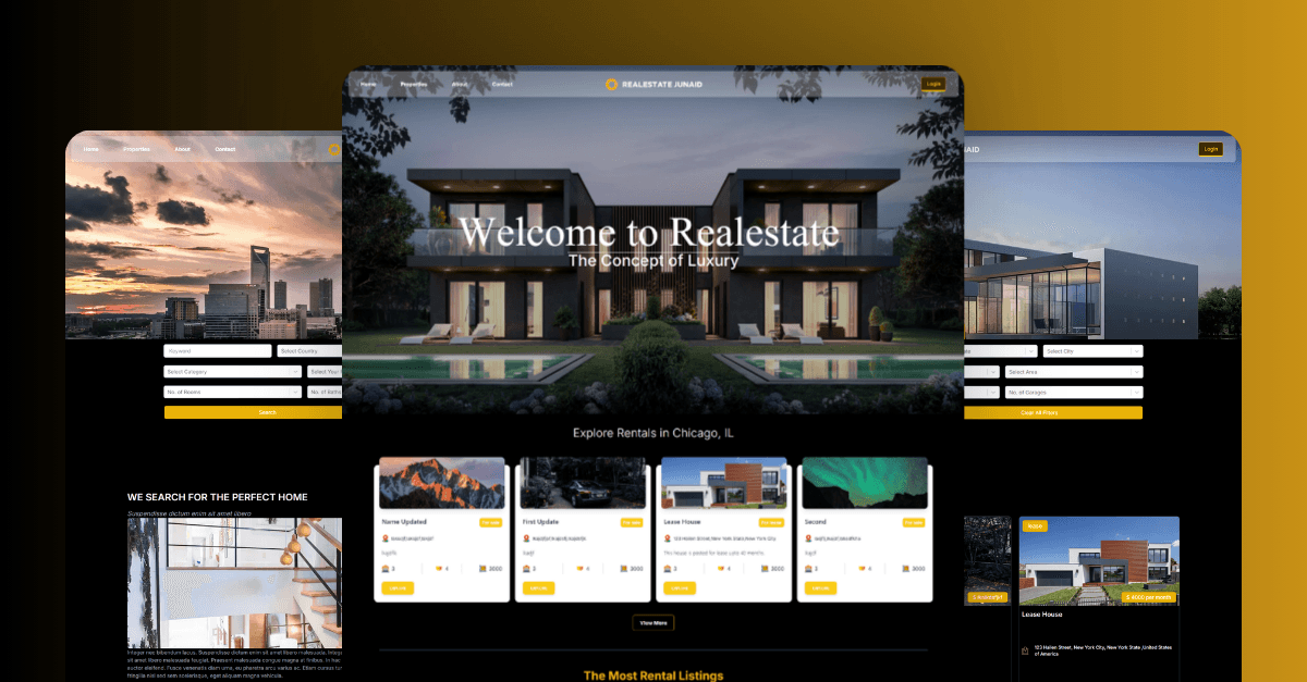 Realestate Website